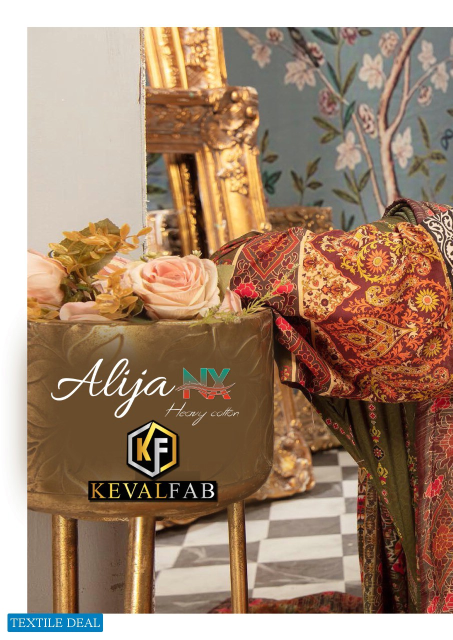 Keval Alija Nx -9 Wholesale Exclusive Karachi Cotton Printed Dress Material