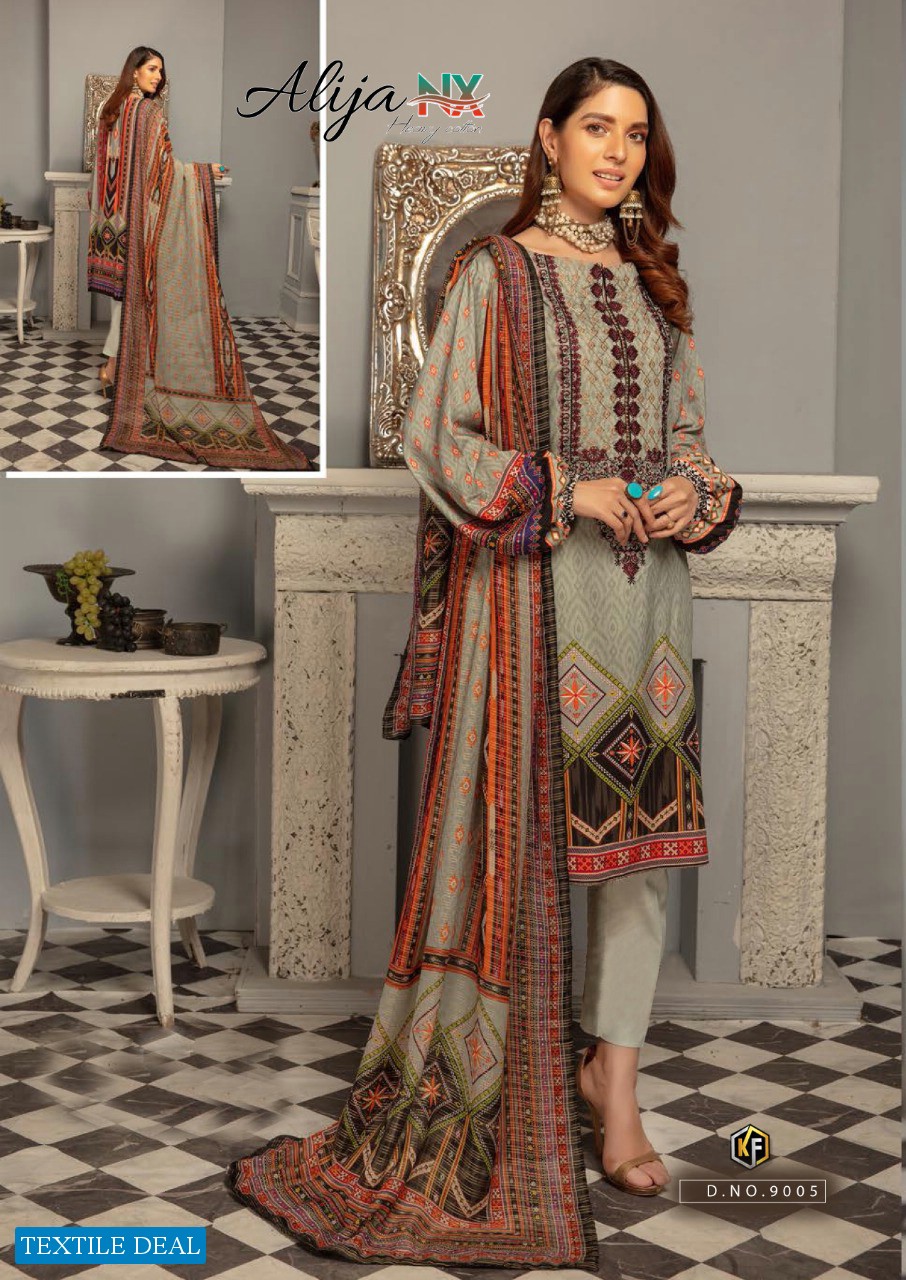 Keval Alija Nx -9 Wholesale Exclusive Karachi Cotton Printed Dress Material
