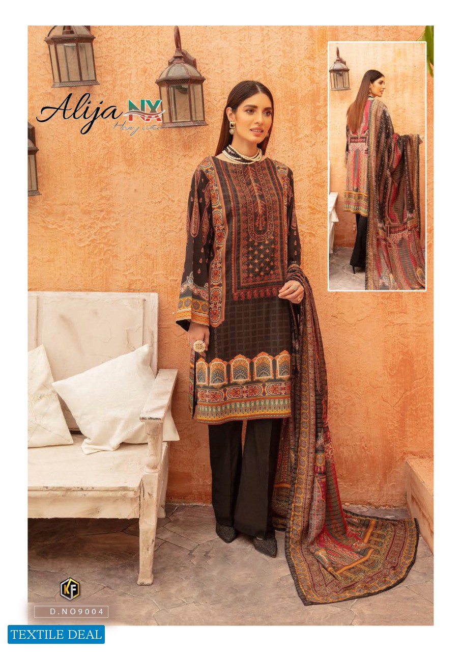 Keval Alija Nx -9 Wholesale Exclusive Karachi Cotton Printed Dress Material