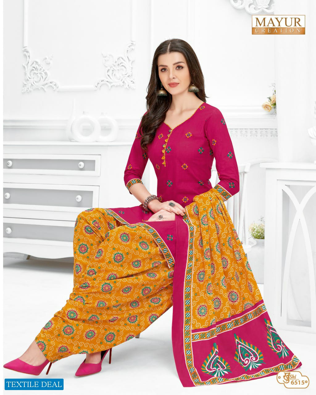 Mayur Khushi Vol-65 Wholesale Pure Cotton Printed Dress Material