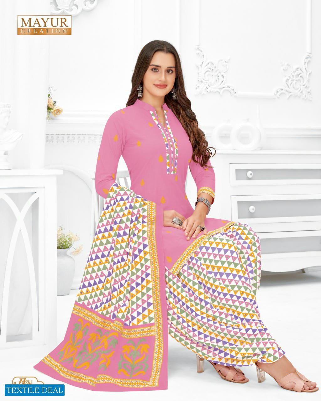 Mayur Khushi Vol-65 Wholesale Pure Cotton Printed Dress Material