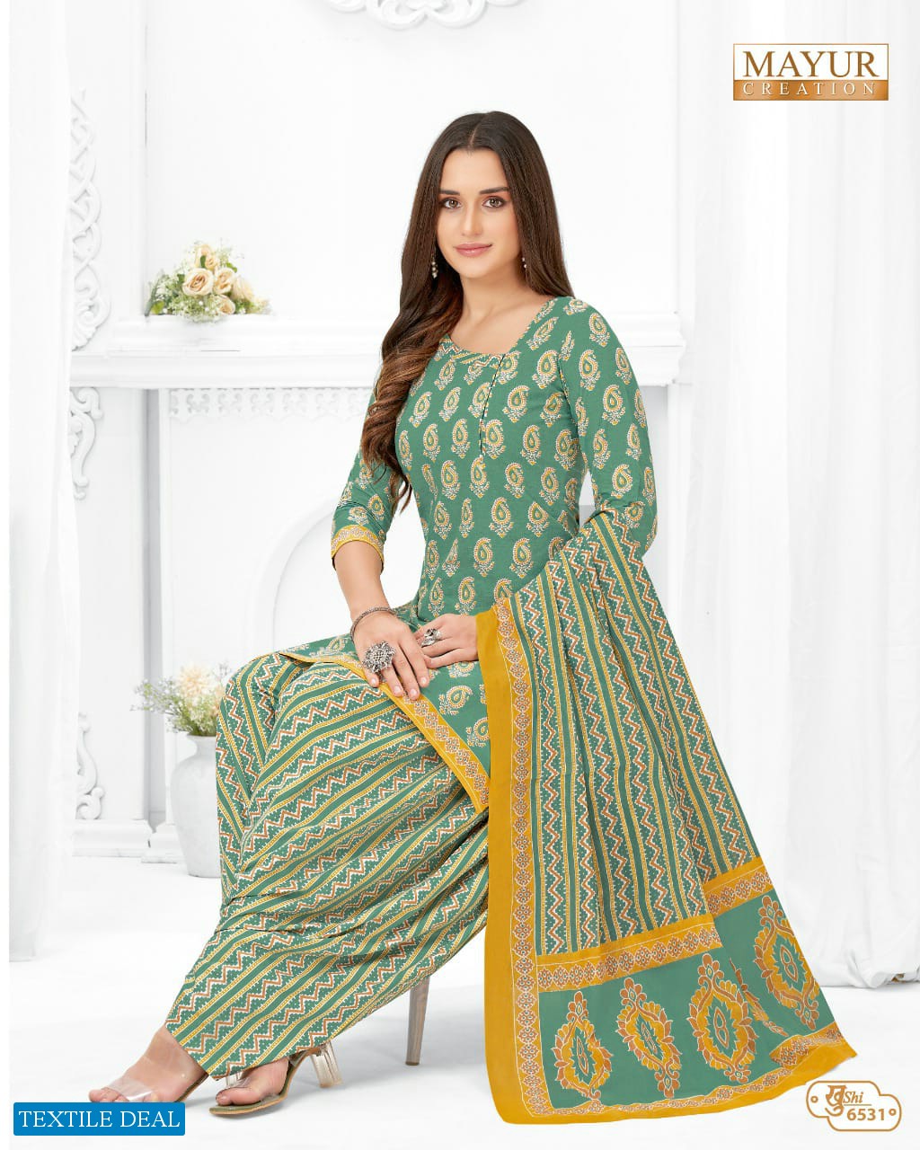 Mayur Khushi Vol-65 Wholesale Pure Cotton Printed Dress Material