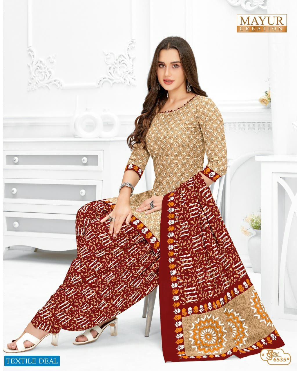 Mayur Khushi Vol-65 Wholesale Pure Cotton Printed Dress Material