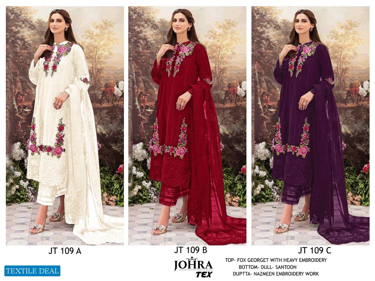 Johra JT-109 Wholesale Pakistani Concepts Dresses