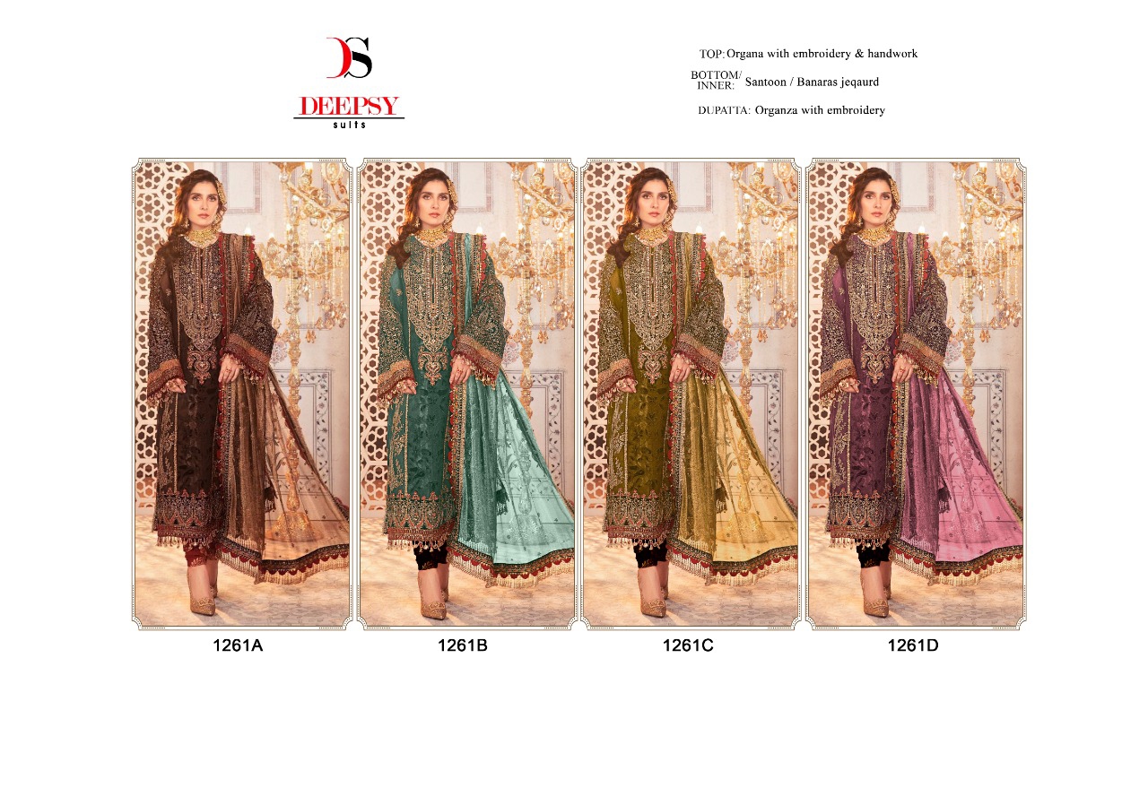 Deepsy 1261 Wholesale Pakistani Concepts Dresses