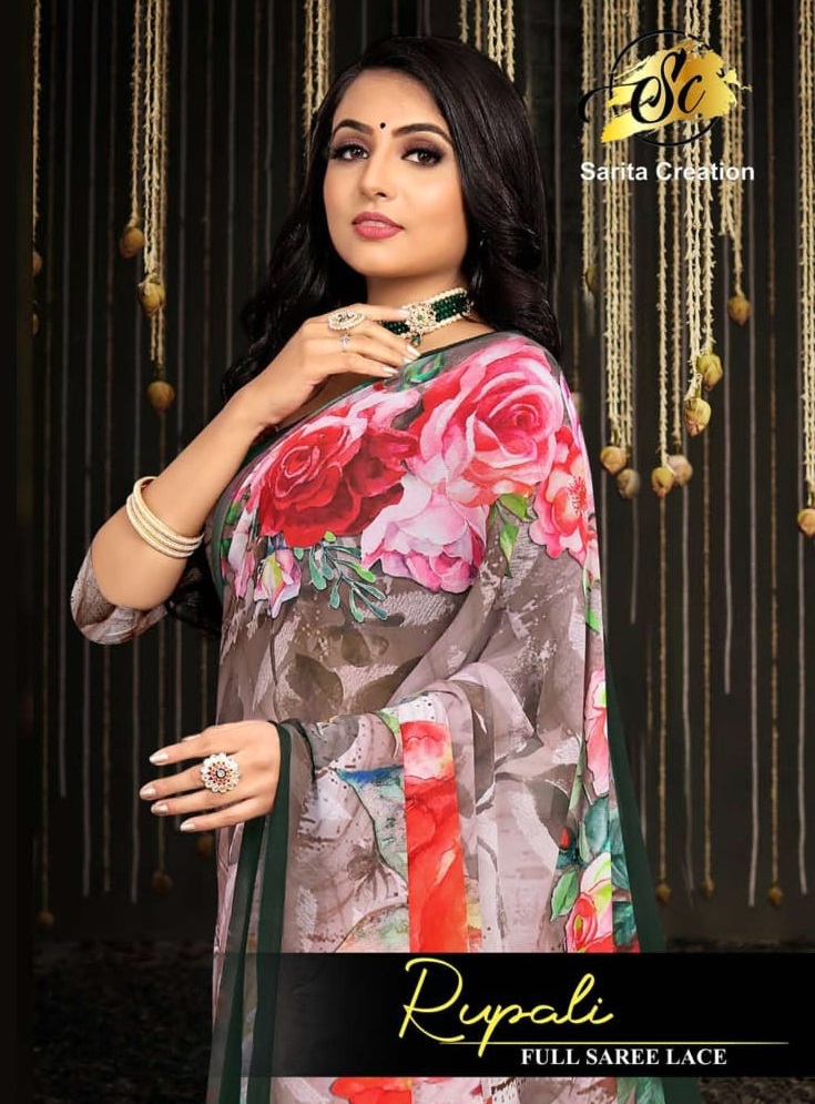 Sarita Rupali Wholesale Heavy Weightless Indian Sarees