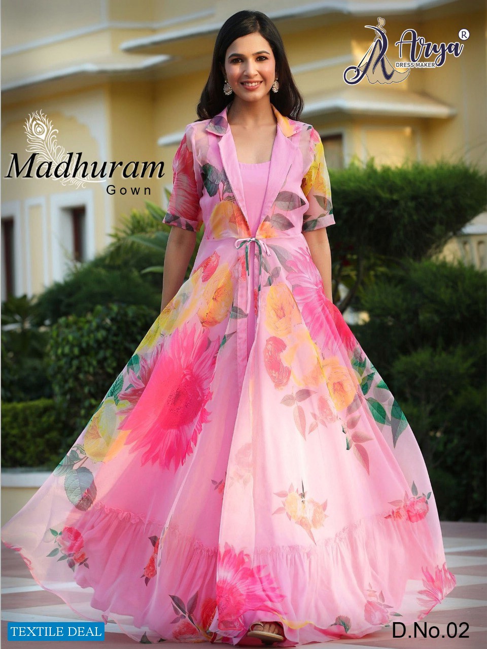Arya Madhuram Gown Wholesale Fancy Gown Catalogue