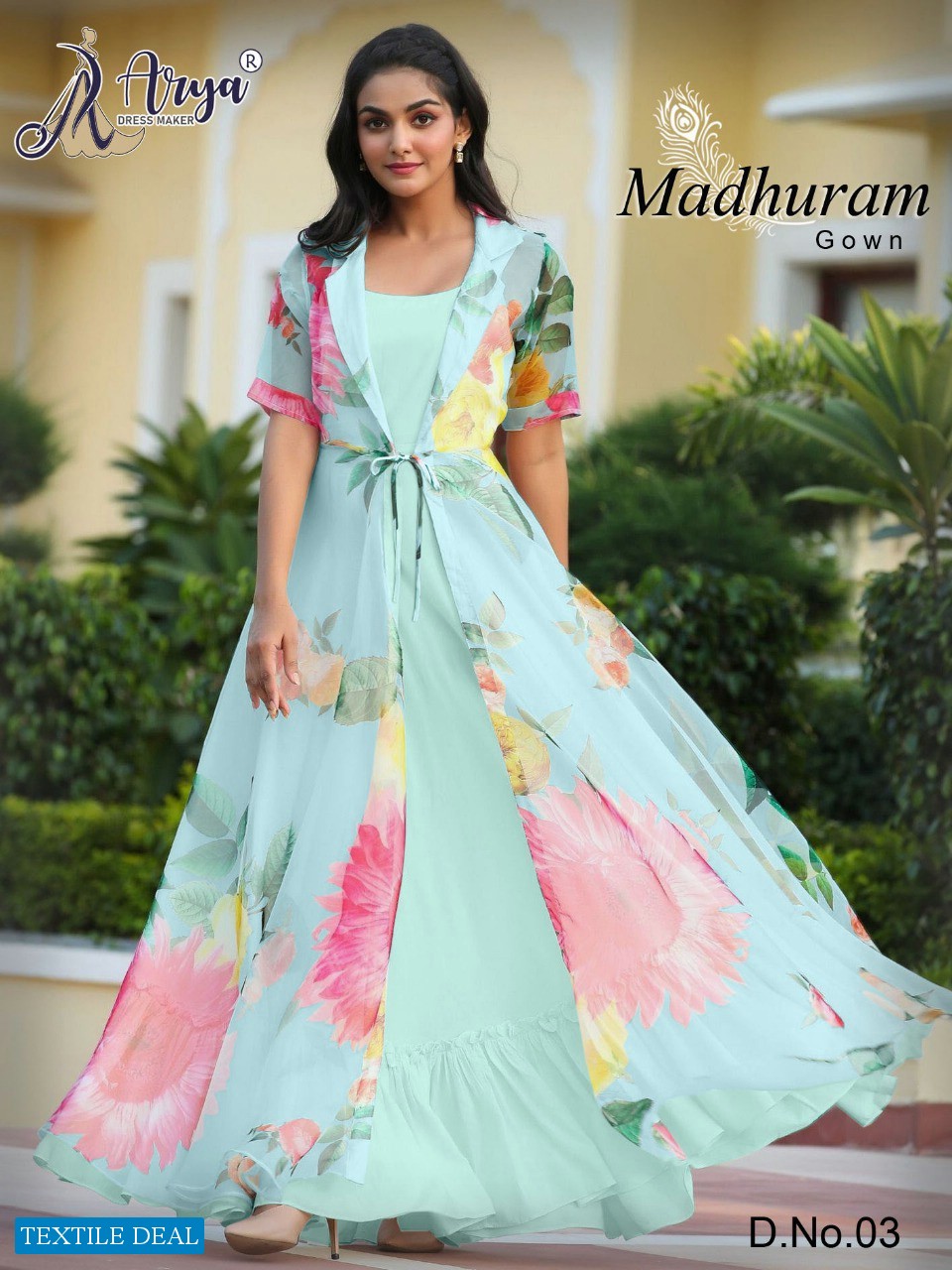 Arya Madhuram Gown Wholesale Fancy Gown Catalogue