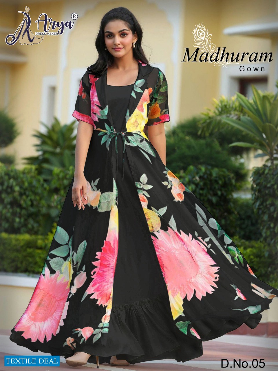 Arya Madhuram Gown Wholesale Fancy Gown Catalogue