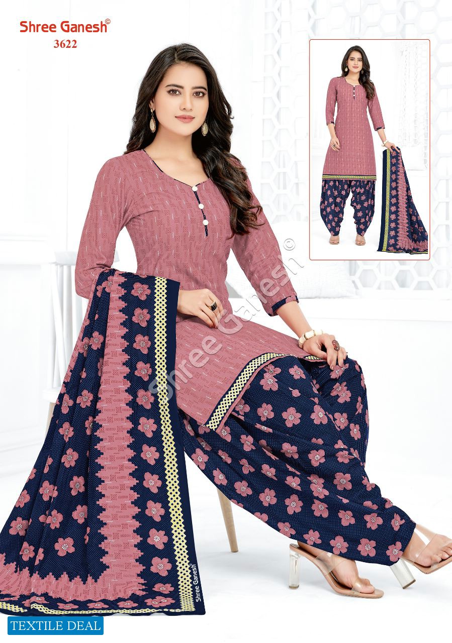 Shree Ganesh Hansika Vol-16 Wholesale Pure Cotton Patiyala Printed Dress