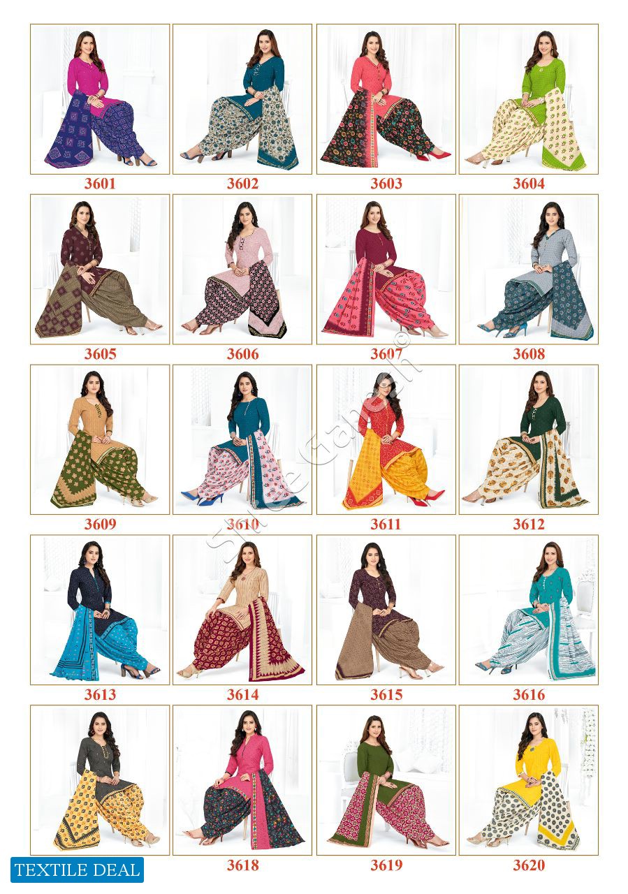 Shree Ganesh Hansika Vol-16 Wholesale Pure Cotton Patiyala Printed Dress