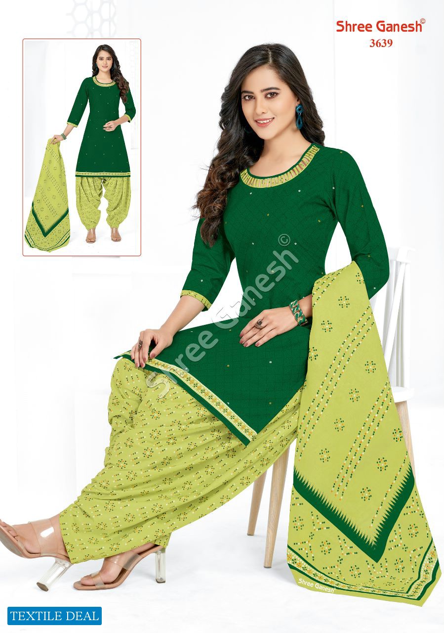 Shree Ganesh Hansika Vol-16 Wholesale Pure Cotton Patiyala Printed Dress