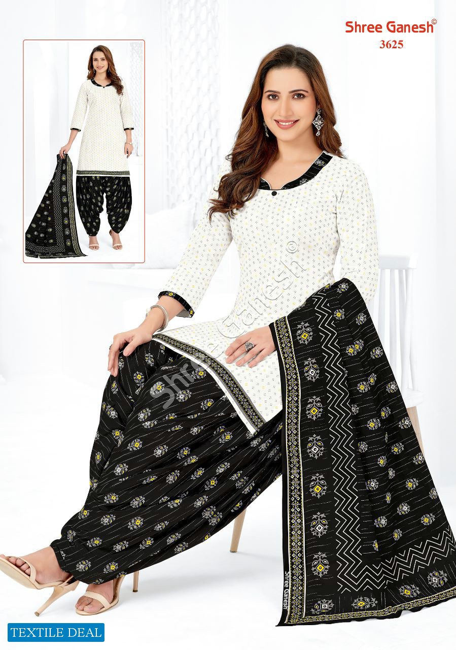 Shree Ganesh Hansika Vol-16 Wholesale Pure Cotton Patiyala Printed Dress