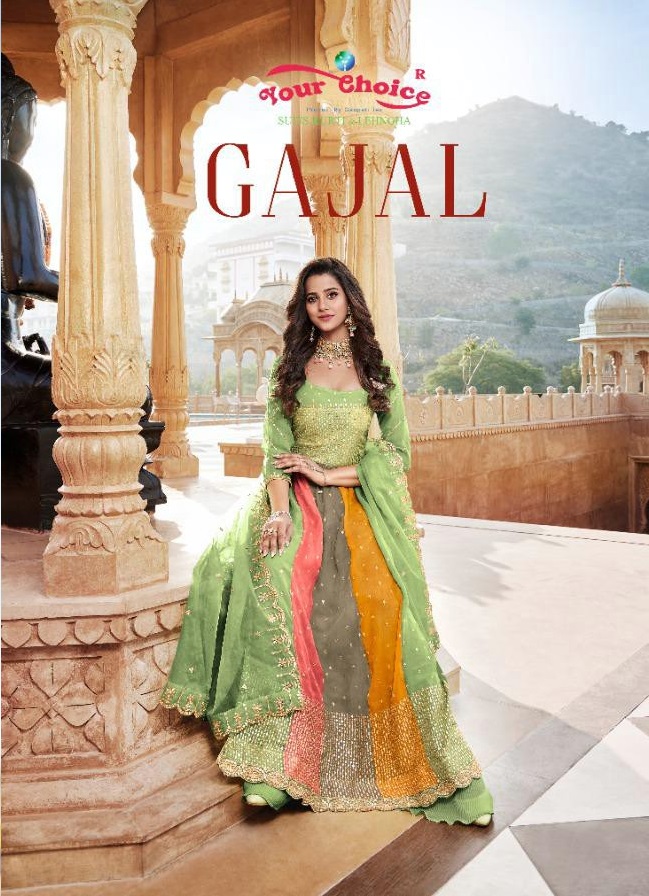 Your Choice Gajal Wholesale Nyra Real Georgette Festive Indian Salwar Suits