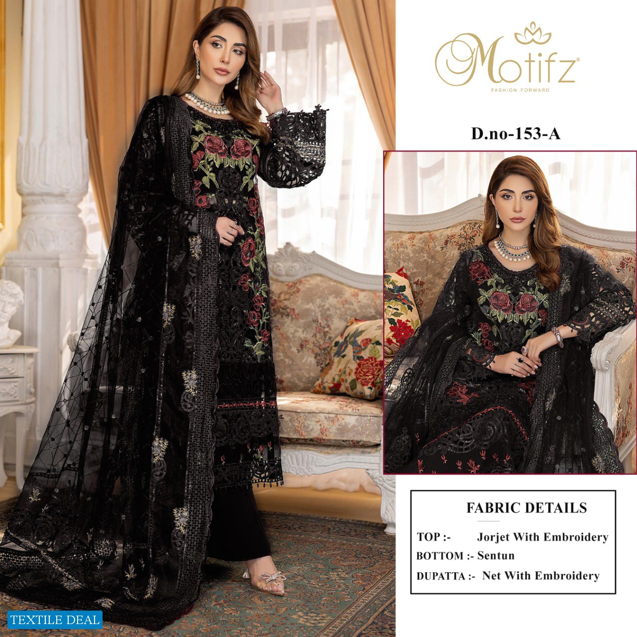 Motifz D.no 253 Wholesale Pakistani Concepts Dresses