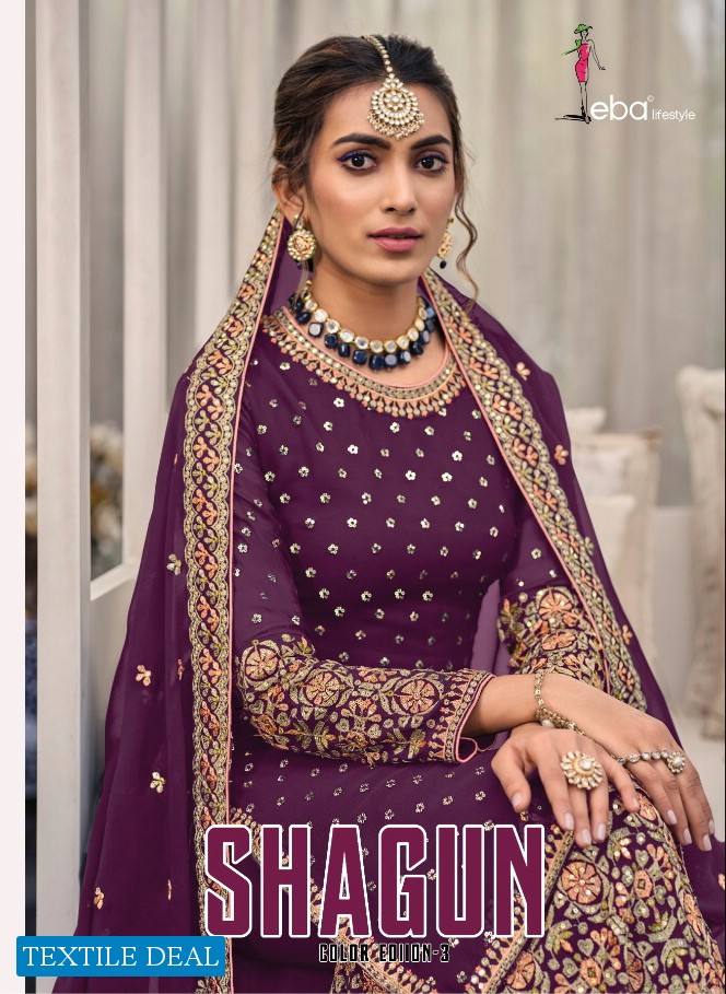 Eba Shagun Color Edition Vol-2 Wholesale Festive Salwar Kameez