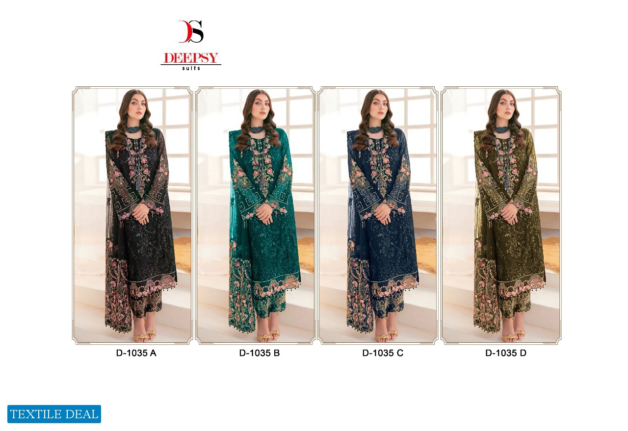 Deepsy D-1035 Wholesale Pakistani Concept Salwar Suits