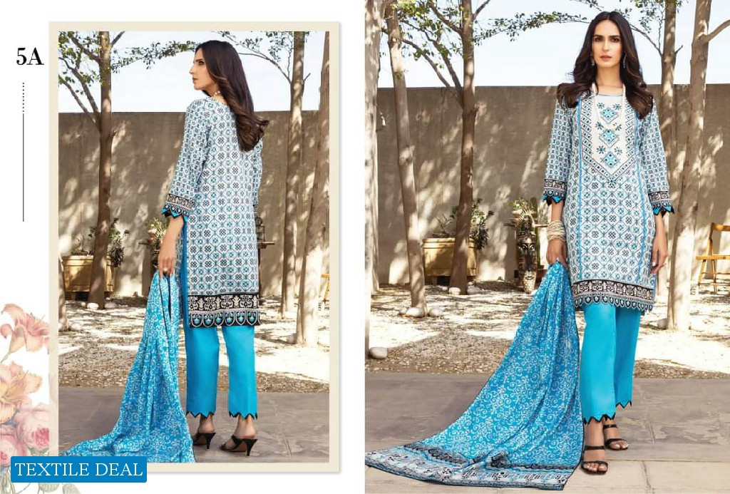 Alzohaib Anum Lawn Vol-3 Wholesale Pakistani Catalogs