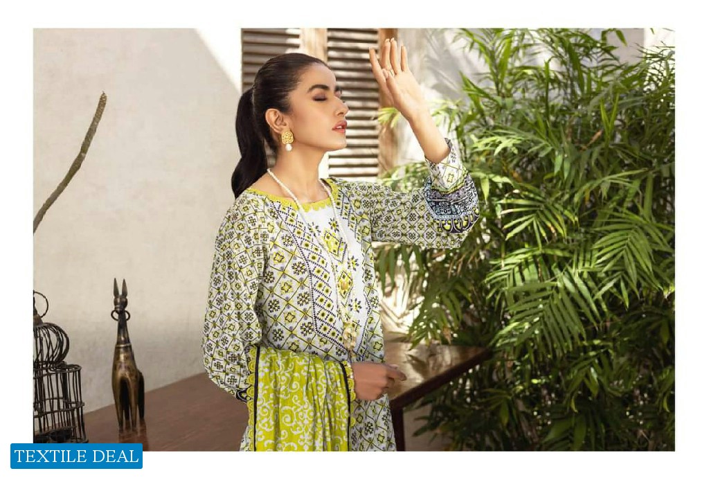 Alzohaib Anum Lawn Vol-3 Wholesale Pakistani Catalogs