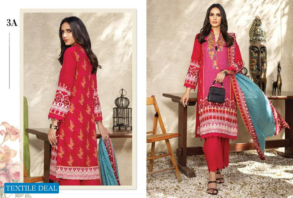 Alzohaib Anum Lawn Vol-3 Wholesale Pakistani Catalogs