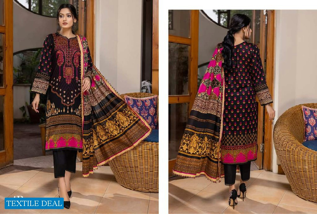 Alzohaib Anum Lawn Vol-3 Wholesale Pakistani Catalogs