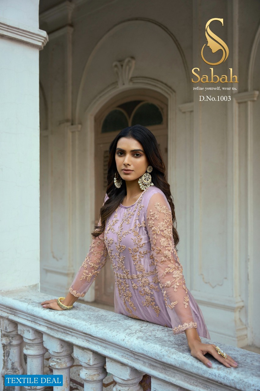 Sabah Ruksaar Wholesale Heavy Butterfly Net Designer Salwar Suits