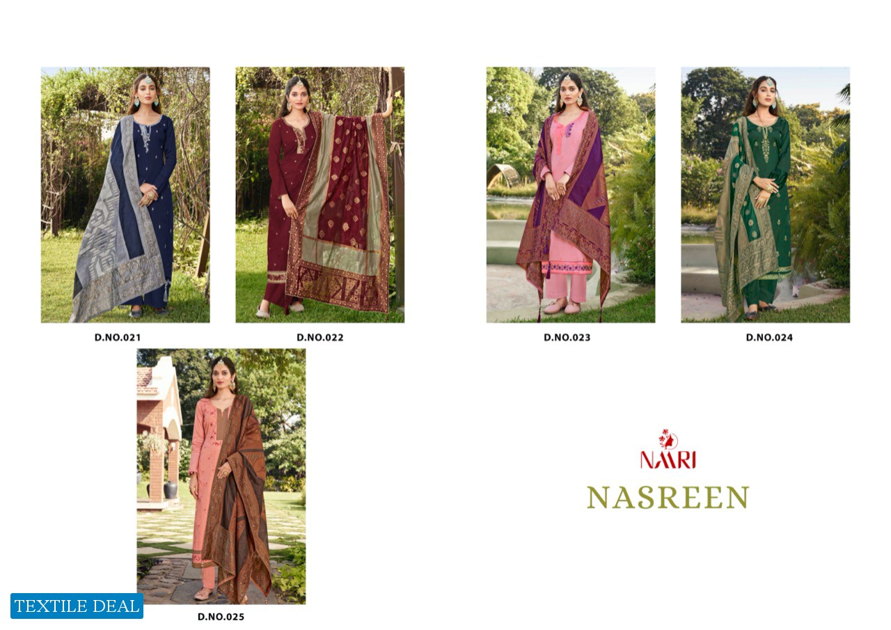 NASREEN BY NAARI PURE PARAMPARA SILK DESIGNER SALWAR KAMEEZ