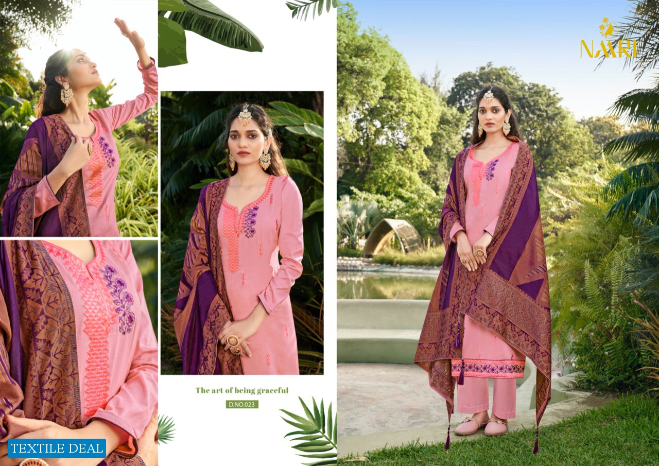 NASREEN BY NAARI PURE PARAMPARA SILK DESIGNER SALWAR KAMEEZ