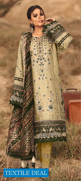 Jazmin Iris Karvan Luxury Lawn Original Pakistani Salwar Suits