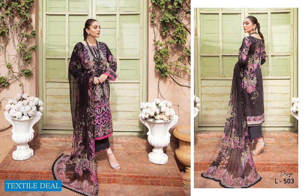 Ramsha Mashaal Luxury Lawn Vol-5 Original Pakistani Salwar Kameez