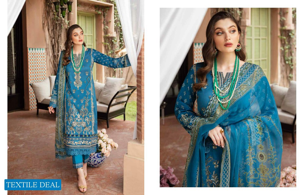 Ramsha Mashaal Luxury Lawn Vol-5 Original Pakistani Salwar Kameez