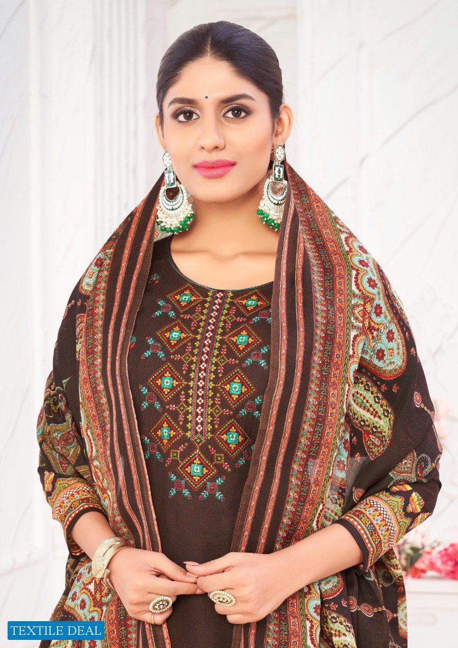 Vandana Zulfat Vol-1 Wholesale All Cotton Fabrics Dress Material