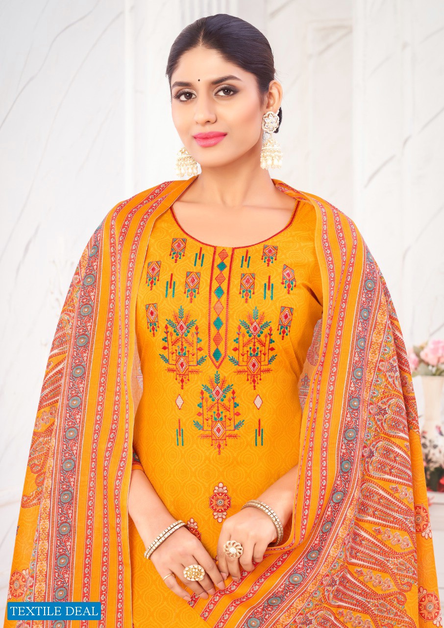 Vandana Zulfat Vol-1 Wholesale All Cotton Fabrics Dress Material