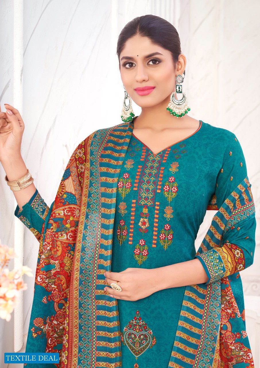 Vandana Zulfat Vol-1 Wholesale All Cotton Fabrics Dress Material