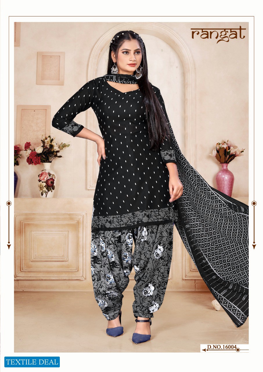 Amit Rangat Vol-16 Wholesale Micro Fabrics Printed Dress Material