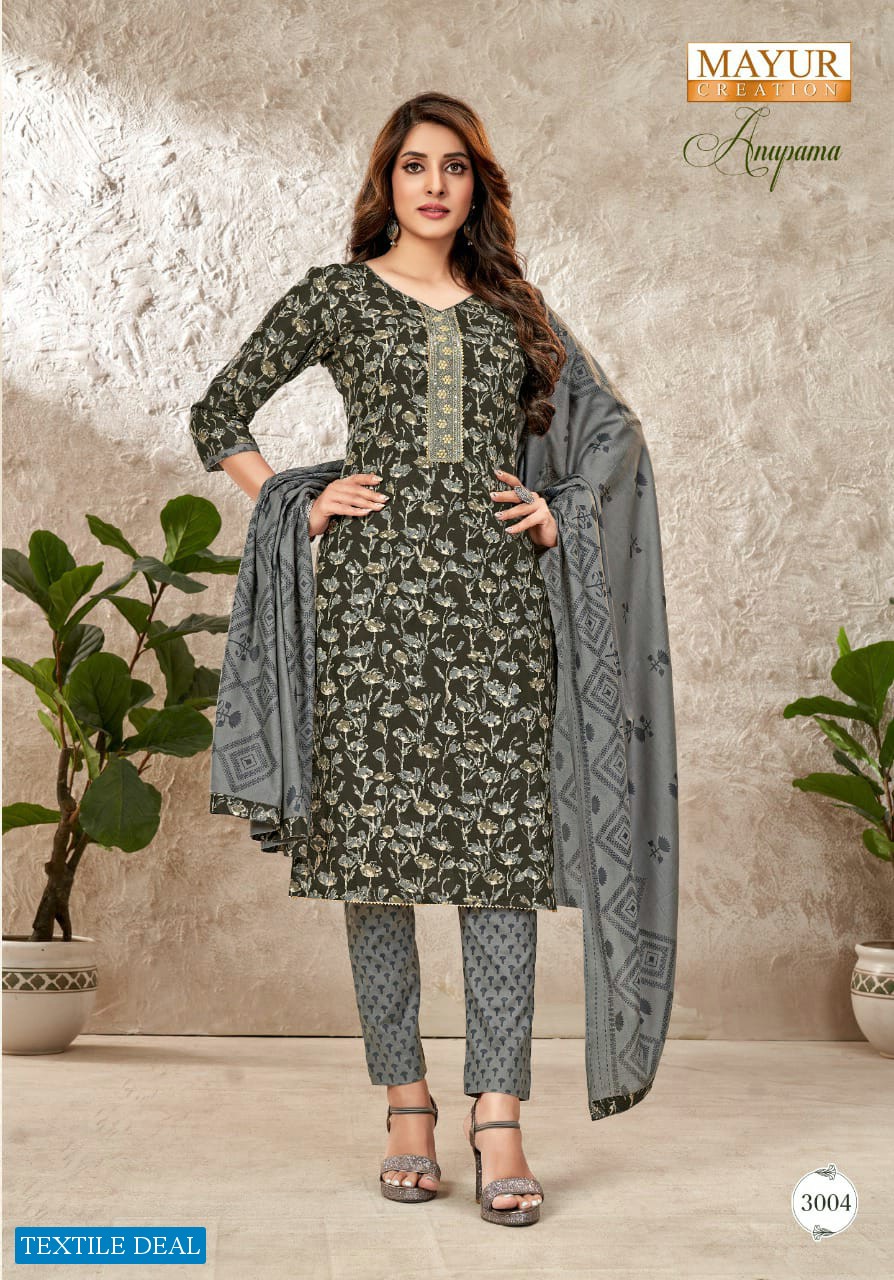 Mayur Anupama Vol-3 Wholesale Lawn Cotton Dress Material