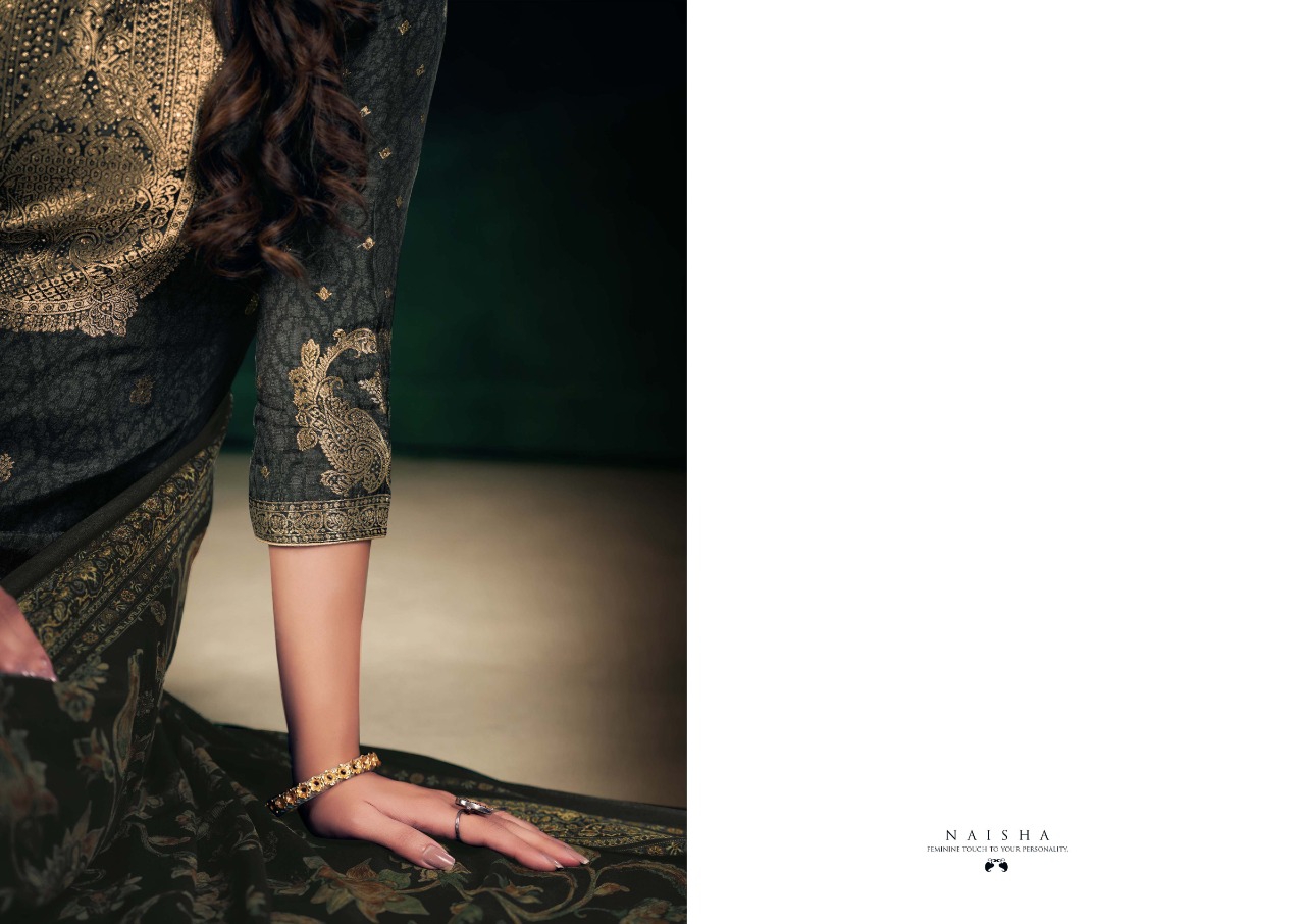 SARGAM PRESENT NAISHA PURE VISCOSE RUSSIAN JAQUARD WHOLESALE SALWAR SUITS