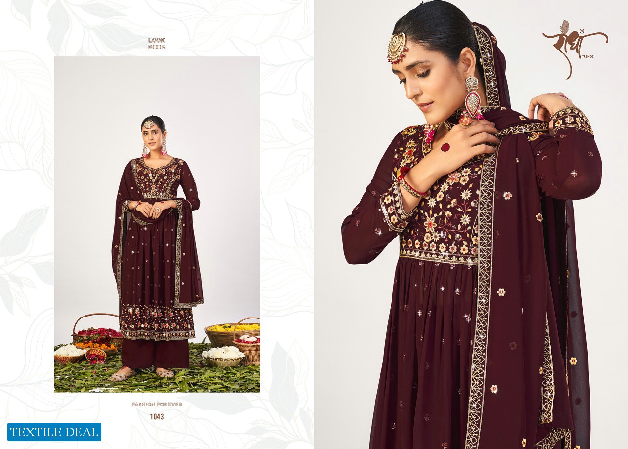 Radha Nayra Vol-1 Wholesale Free Size Bottom Festive Salwar Suits