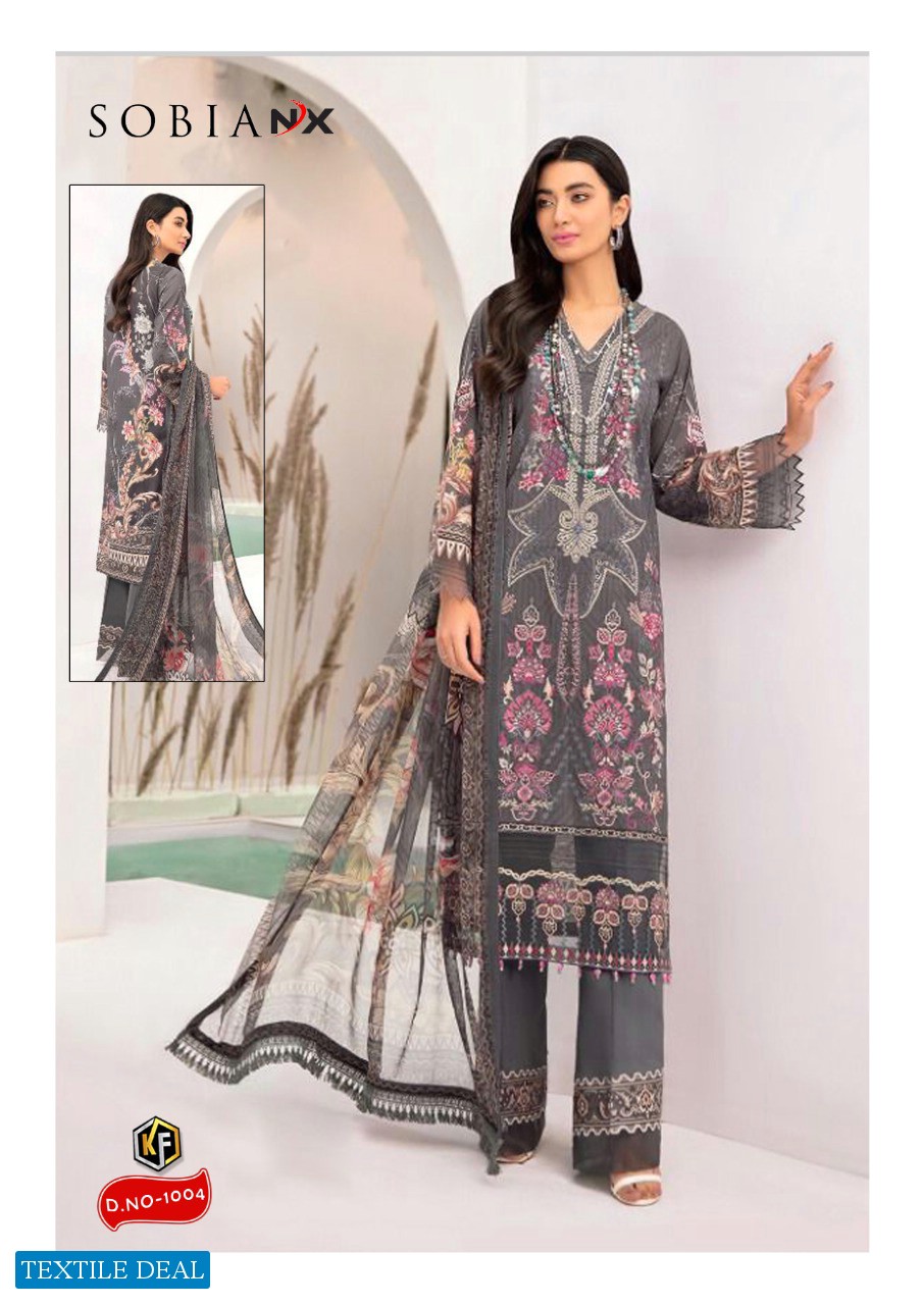 Keval Sobia Nx Wholesale Luxury Lawn Dress Material