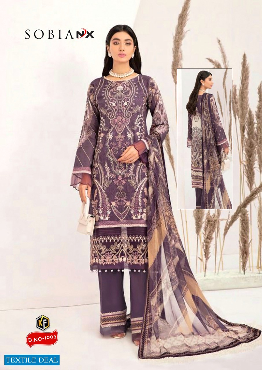 Keval Sobia Nx Wholesale Luxury Lawn Dress Material