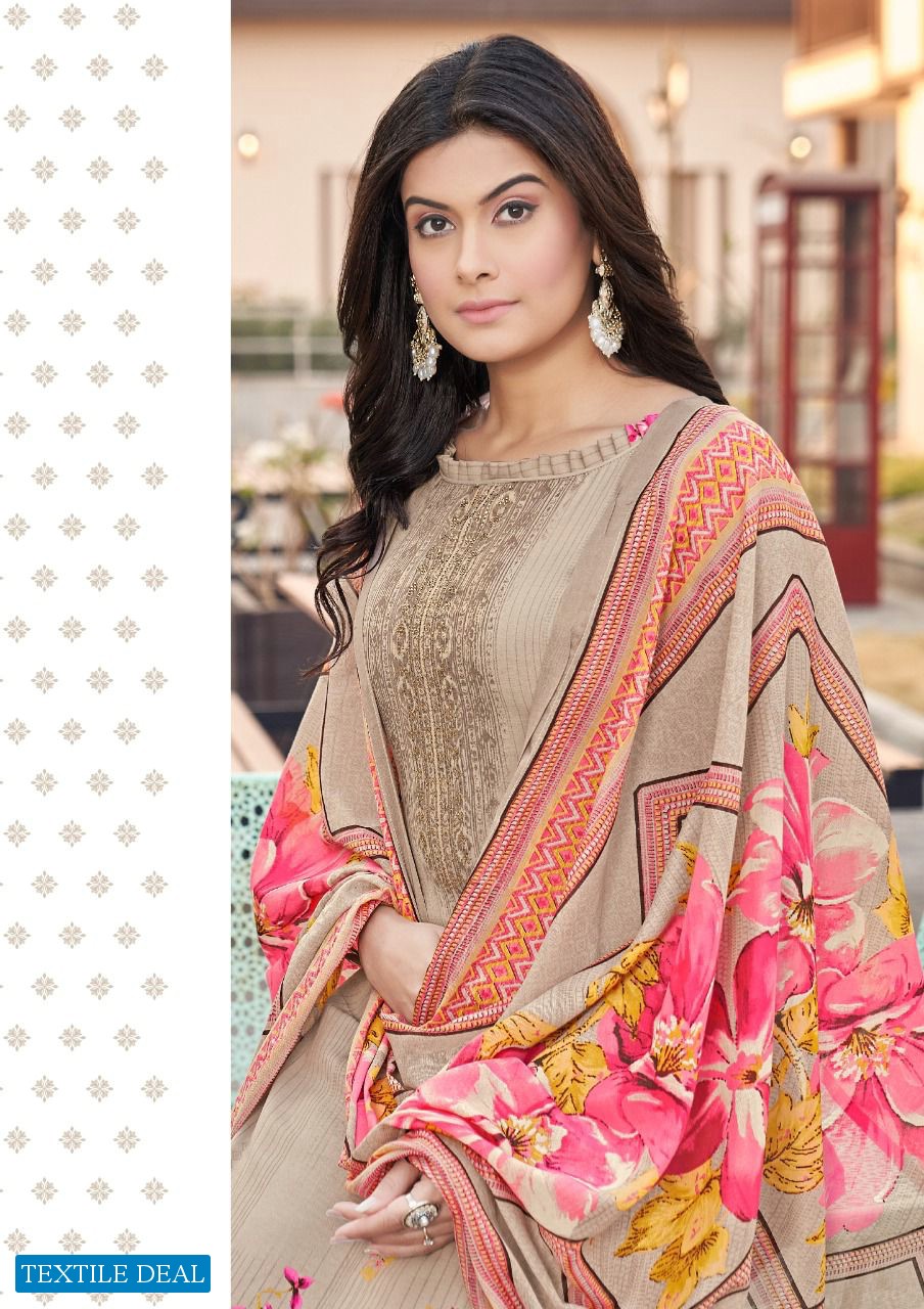 Al Karam Jasmine Wholesale Lawn Collection Printed Dress Material