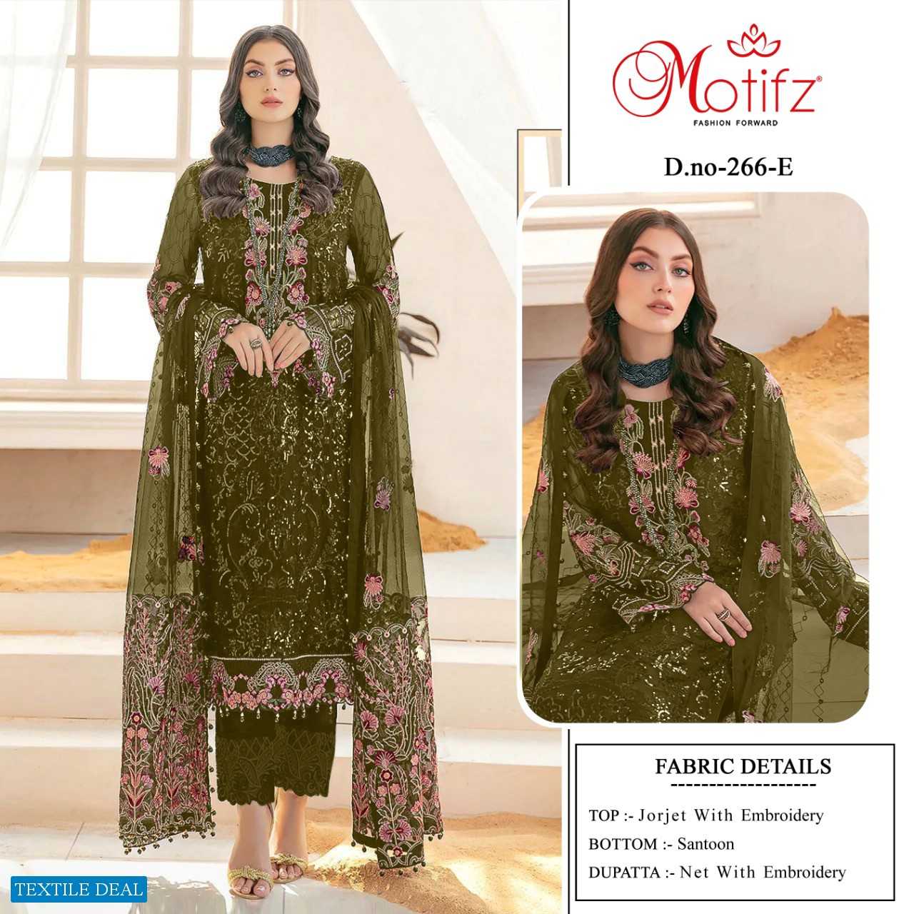 Motifz D.no 266 Wholesale Pakistani Concept Pakistani Dress