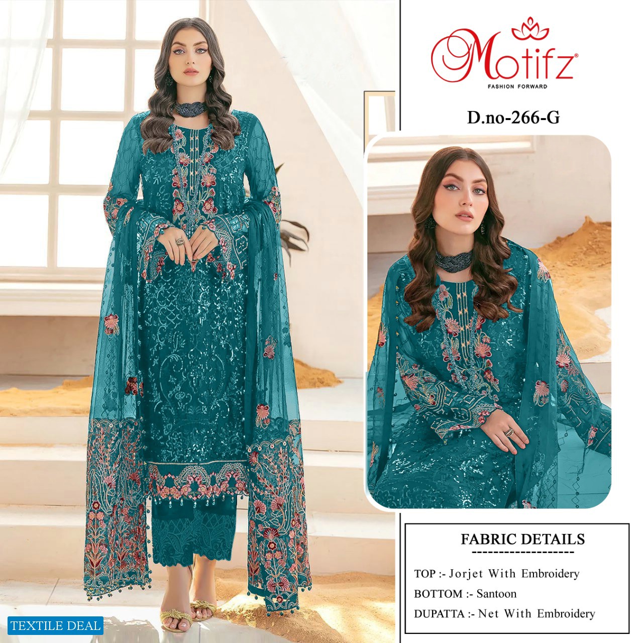 Motifz D.no 266 Wholesale Pakistani Concept Pakistani Dress