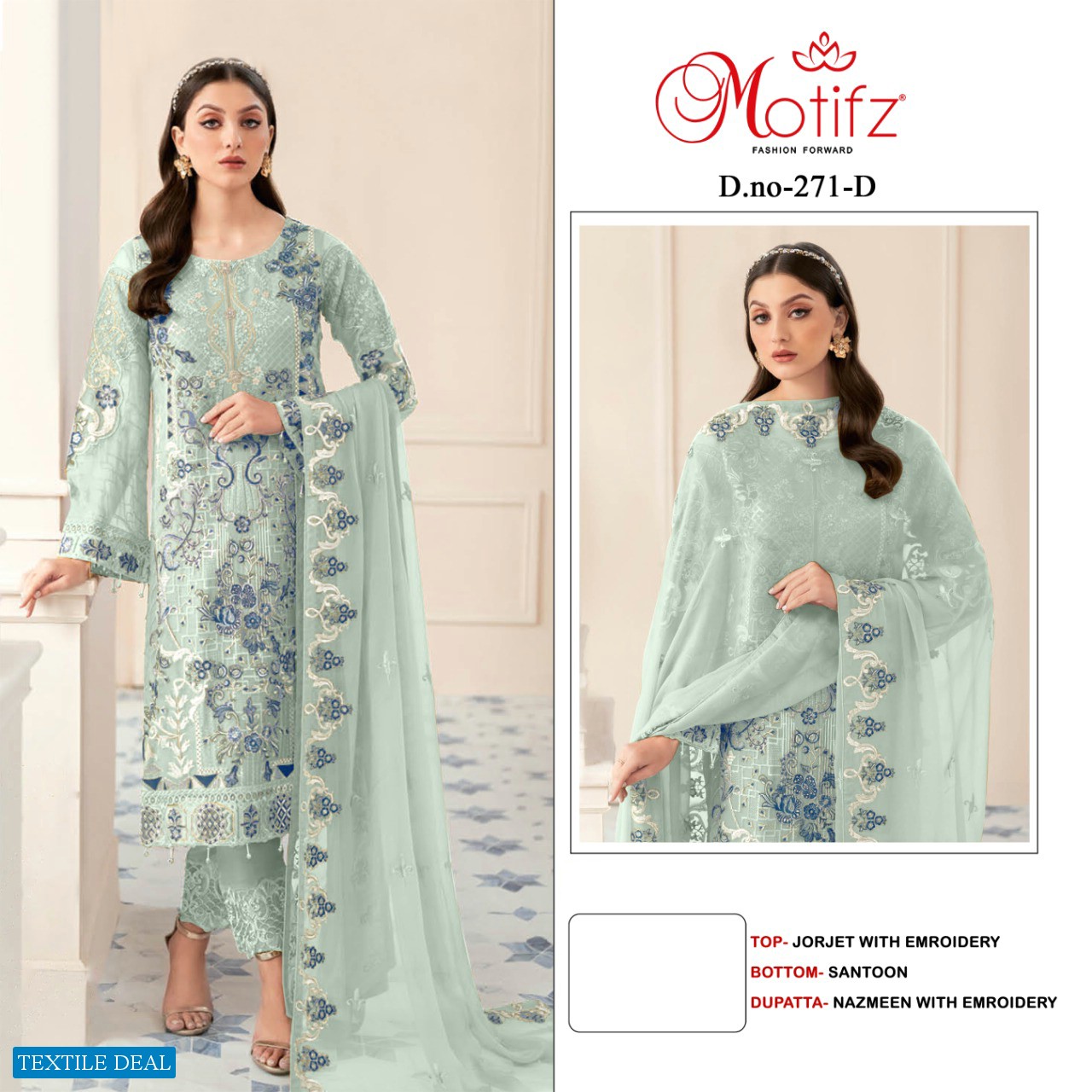 Motifz D.no 271 Wholesale Pakistani Concept Pakistani Dress