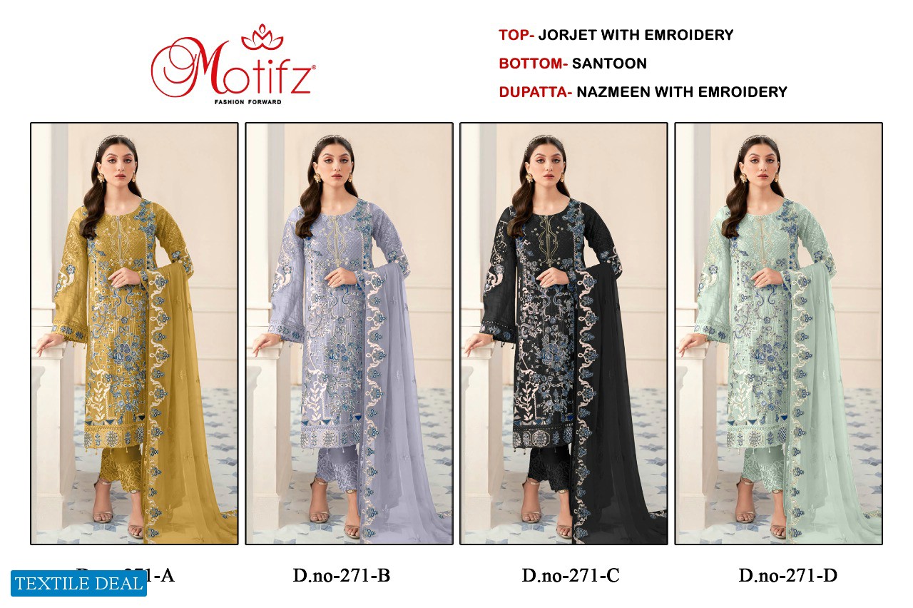 Motifz D.no 271 Wholesale Pakistani Concept Pakistani Dress