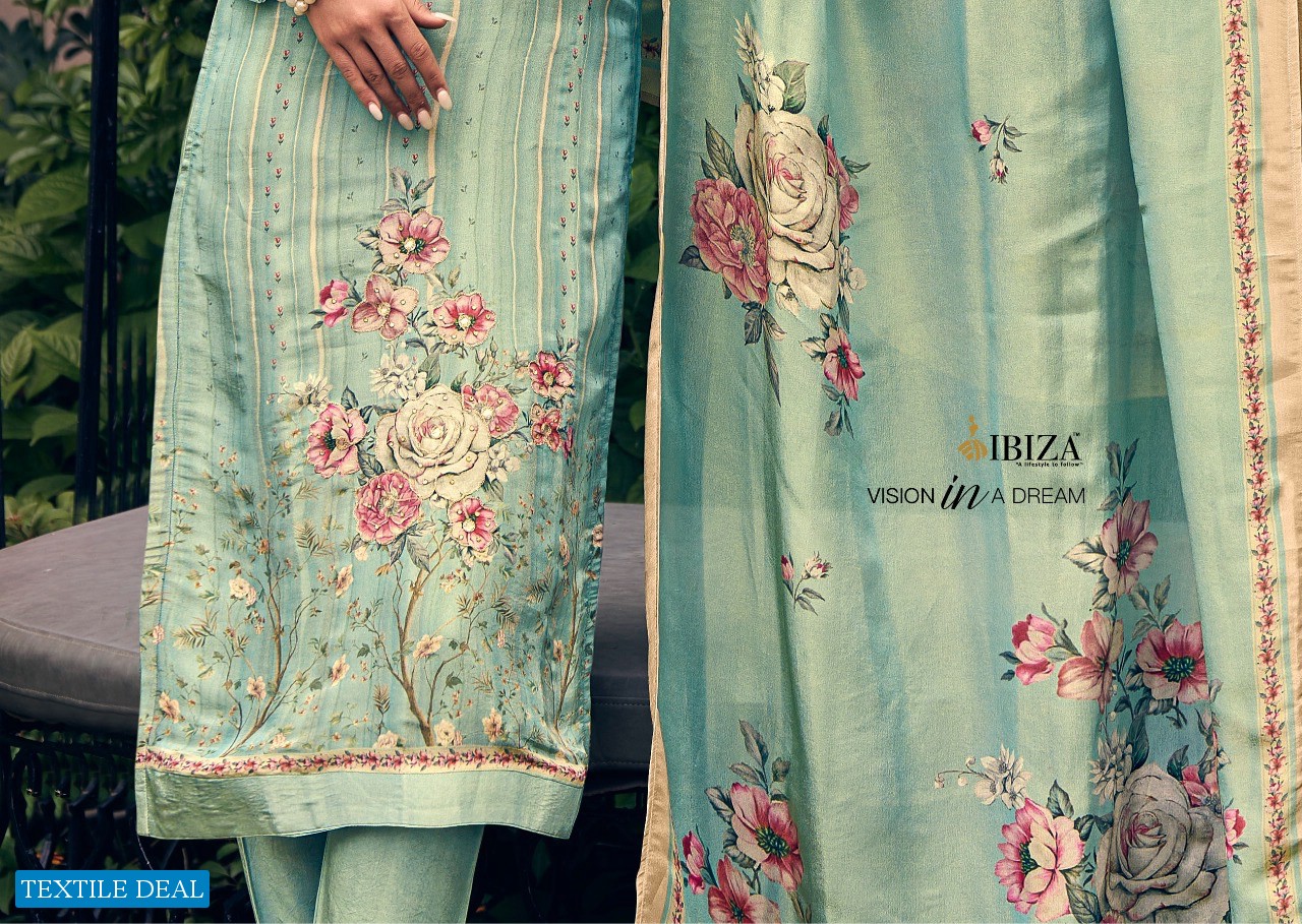 Ibiza Almora Wholesale Pure Kanjivaram With Hand Work Party Wear Salwar Suits