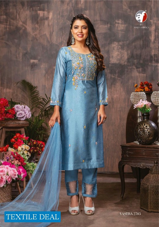 Anju Vastra Vol-2 Wholesale Kurti Pant With Dupatta Collection