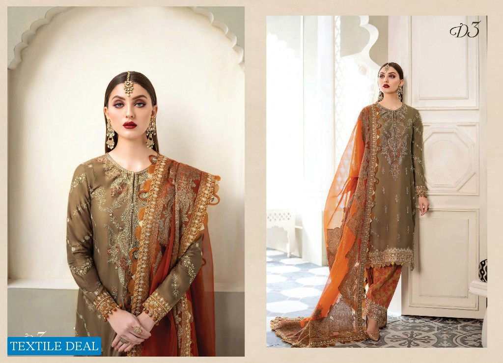 Maria B Sateen 2023 Winter Designer Collection Pakistani Suits