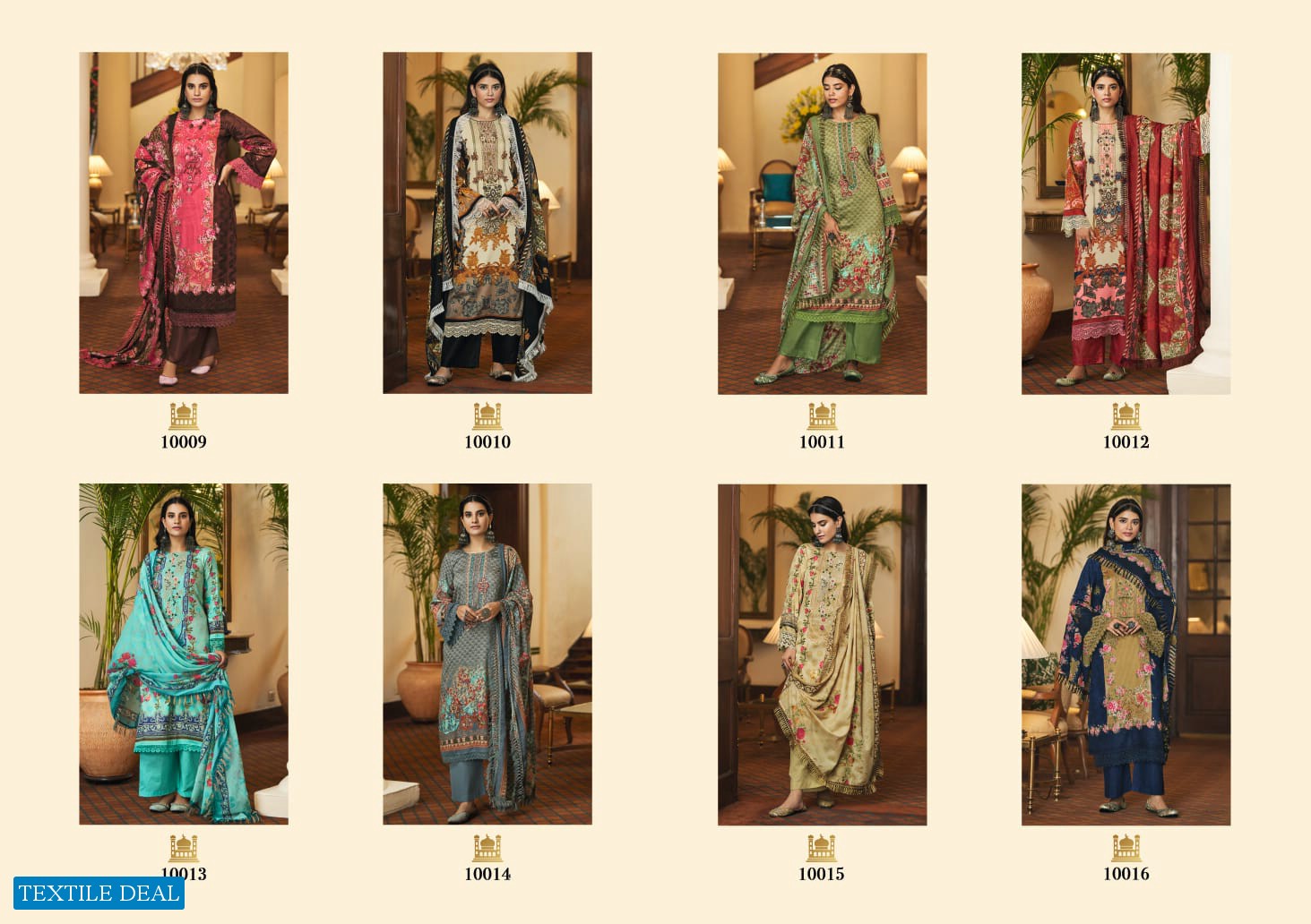 Kesari Elaan E Ishq Wholesale Pure Jaam Satin With Embroidery Salwar Suits