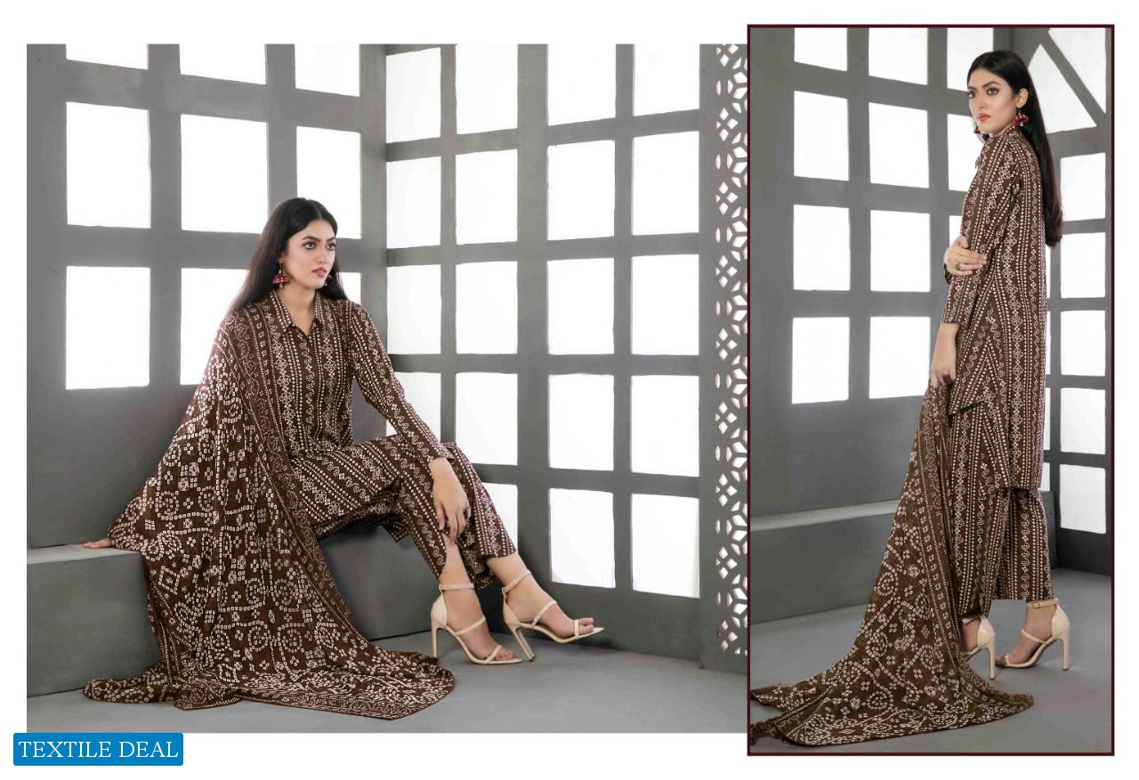 Amna Sohail Lyra Wholesale Cotton Print Cotton Print Dupatta